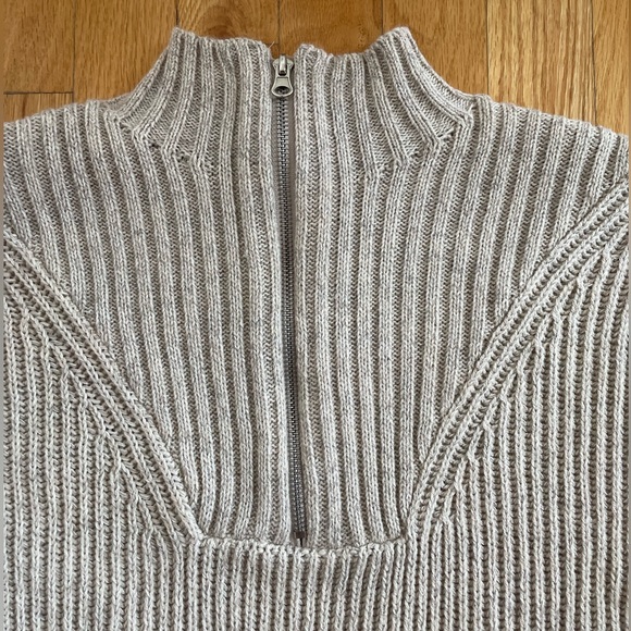 Garage Mockneck Quarter-Zip Sweater - Picture 5 of 11